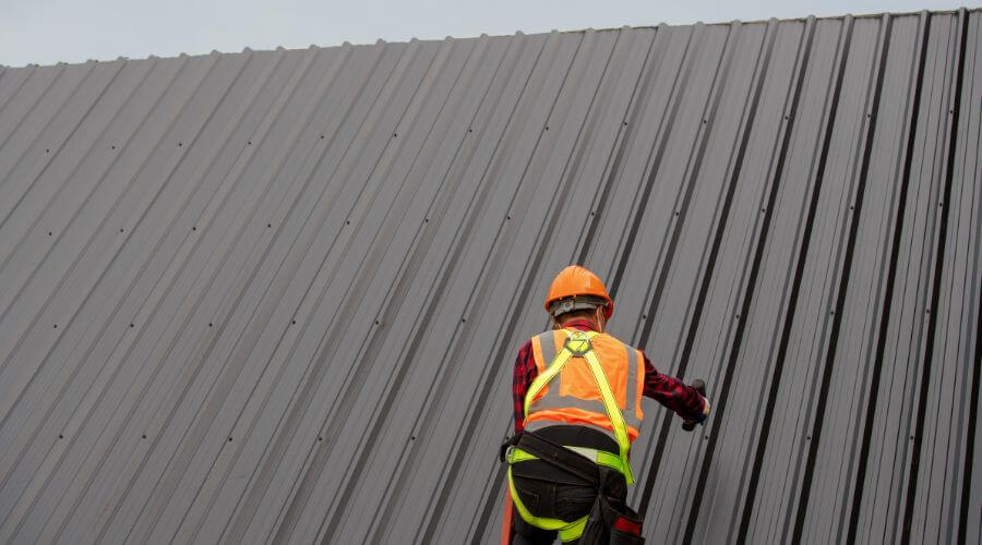 Professional metal roof installation services in Moorhead, IA